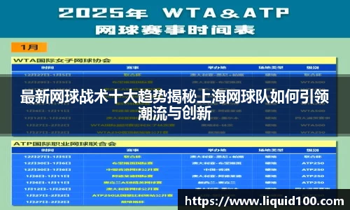 最新网球战术十大趋势揭秘上海网球队如何引领潮流与创新